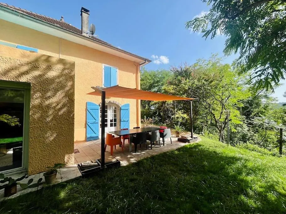 Villa La Selva Avec Jacuzzi Et Vue Panoramique Saint-Chef France